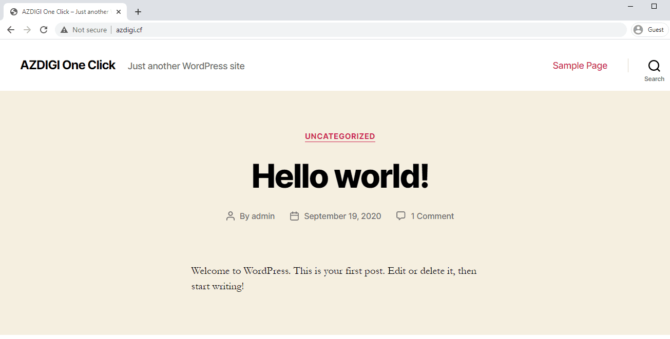 Hướng dẫn cài đặt WordPress với Plugin OneClick trên aaPanel 12 wpaapanel12