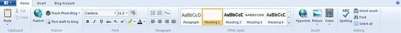 Hướng dẫn sử dụng Windows Live Writer để đăng bài lên WordPress 6 7896717204 fb69f849f8 c