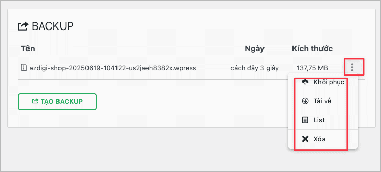 Hướng dẫn chuyển website bằng Plugin All-in-One WP Migration and Backup 4 Hướng dẫn chuyển website bằng Plugin All-in-One WP Migration and Backup