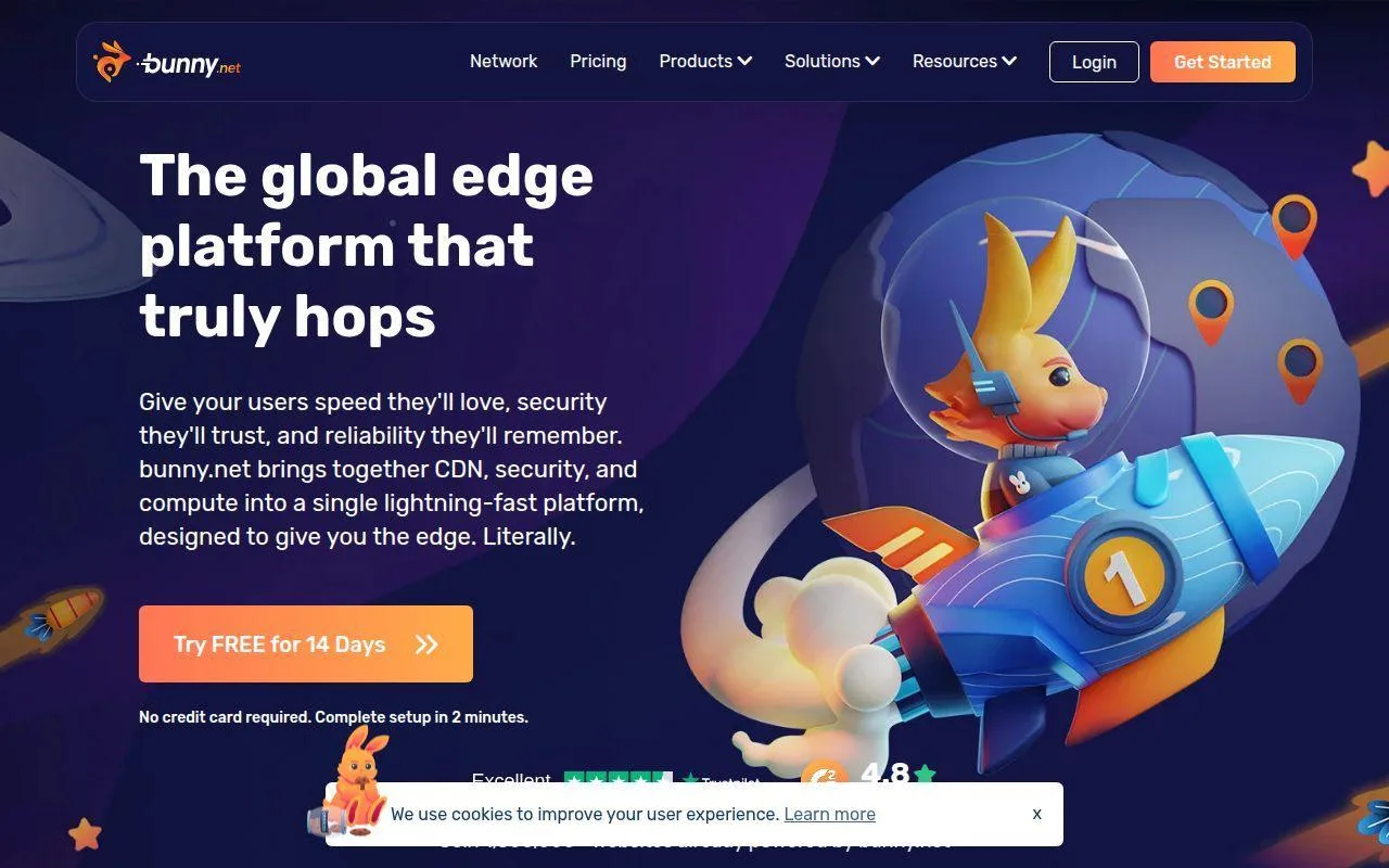 15 Best Free CDN for WordPress for Speed and Security 10 7. bunny.net