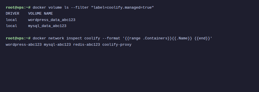 Deploy Docker Compose trên Coolify – Ứng dụng phức tạp multi-container 5 Docker volumes và network