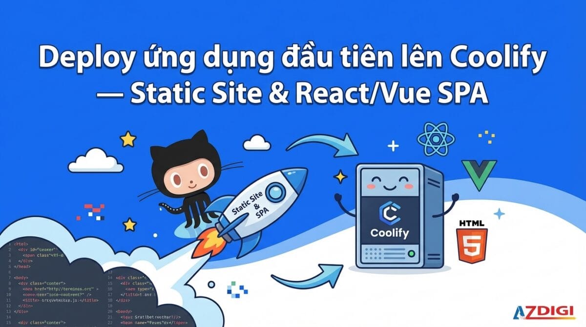 deploy ung dung dau tien len coolify static site react vue spa 1773544317 1200x670 1
