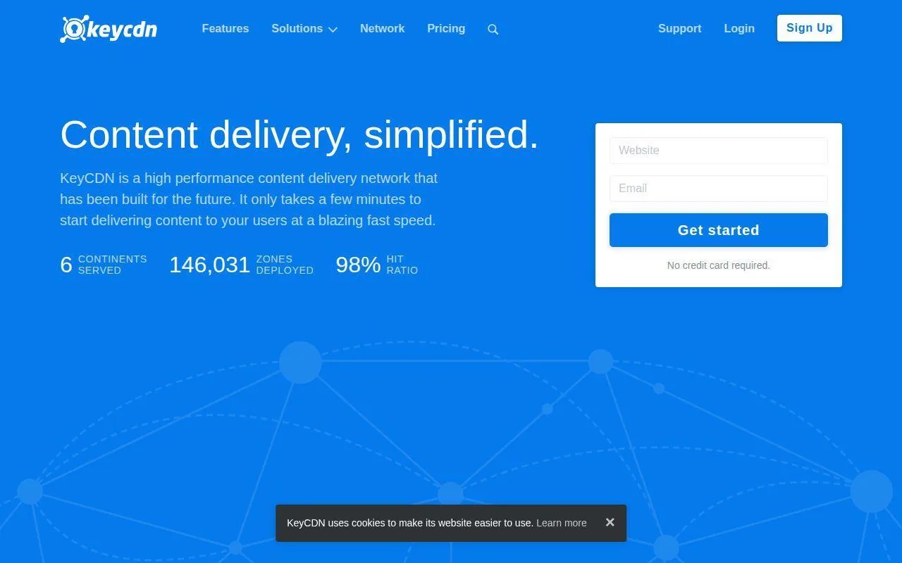 15 Best Free CDN for WordPress for Speed and Security 12 9. KeyCDN