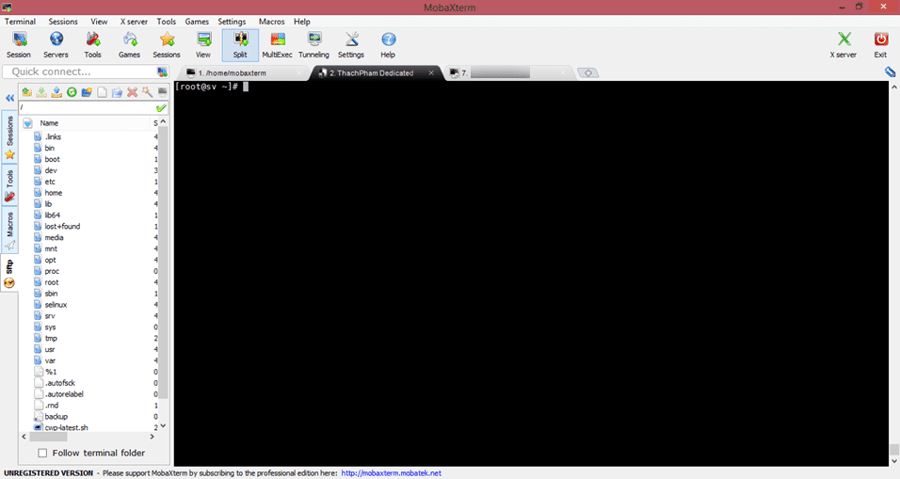 mobaxterm ssh 1