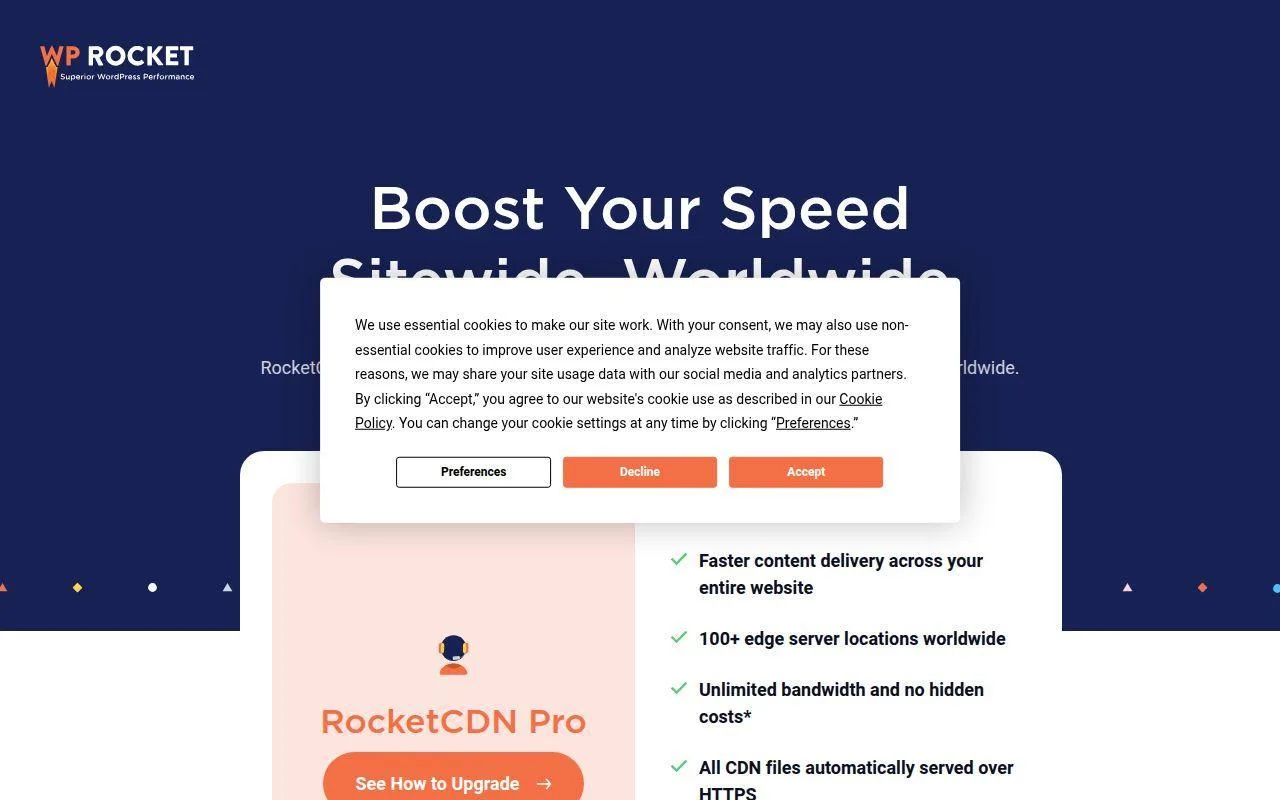 15 Best Free CDN for WordPress for Speed and Security 11 8. RocketCDN