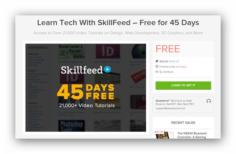 skillfeed free45days 1