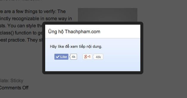 socialpopup plugin 1