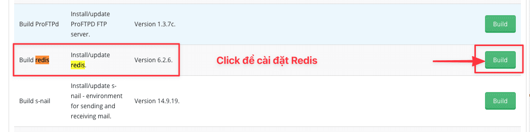 Hướng dẫn cài đặt Redis với Custombuild trên DirectAdmin 7 CleanShot 2021 11 07 at 16.01.20