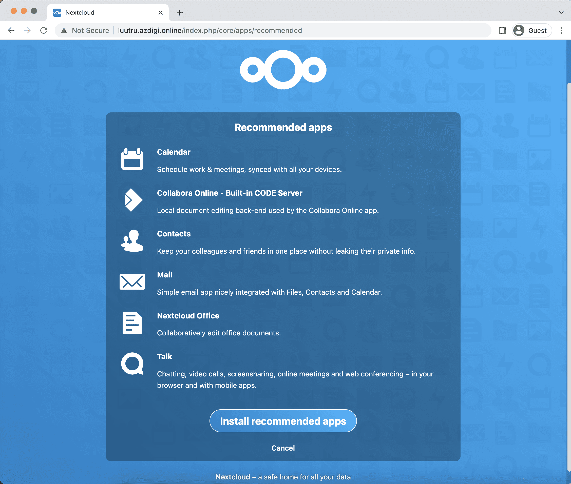 Cài đặt NextCloud trên Ubuntu 20.04 với NGINX 9 CleanShot 2022 04 10 at