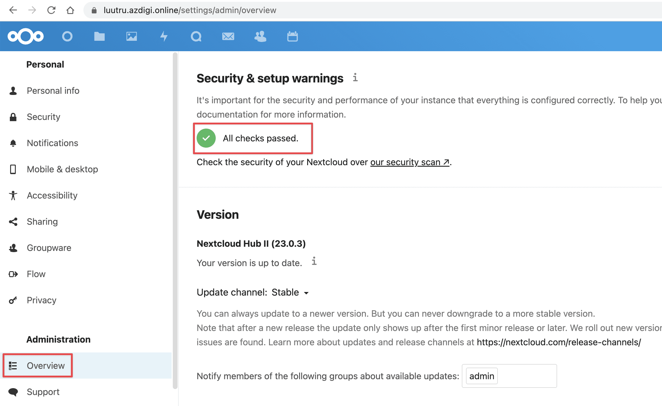 Cài đặt NextCloud trên Ubuntu 20.04 với NGINX 20 CleanShot 2022 04 10 at