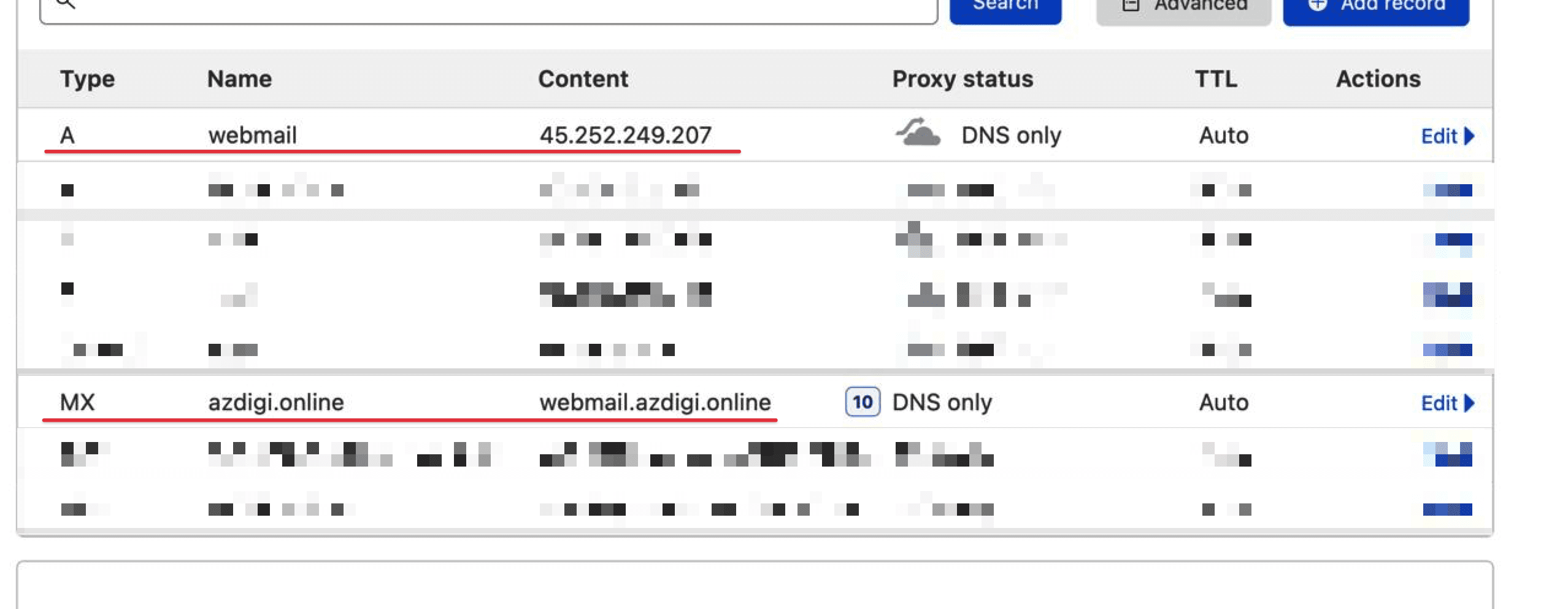 Hướng dẫn cài đặt Zimbra Mail trên CentOS 7 4 Trỏ domain và hostname.