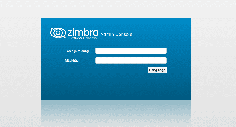 Hướng dẫn cài đặt Zimbra Mail trên CentOS 7 5 Trang login admin Zimbra