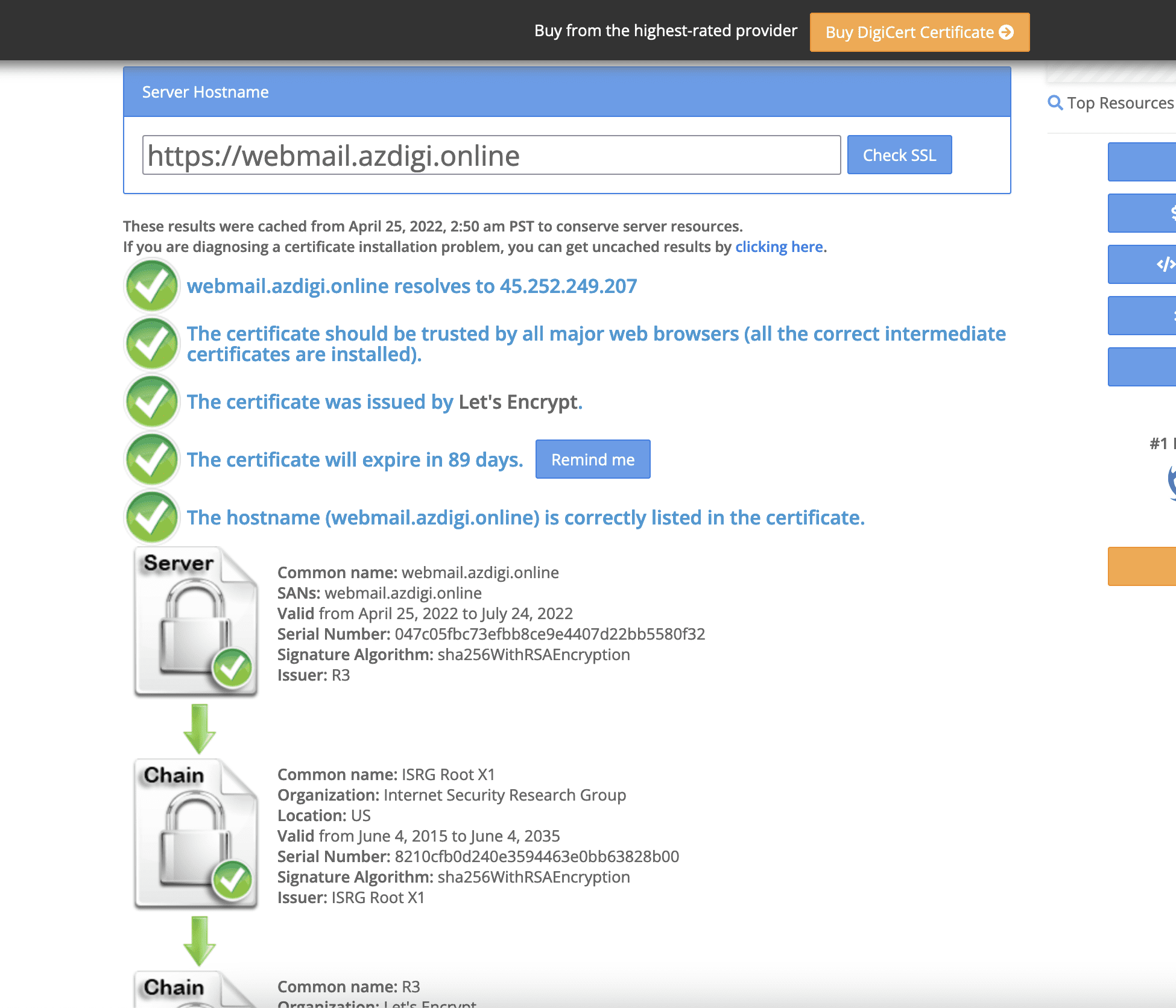 Hướng dẫn cài đặt chứng chi SSL trên Zimbra Mail Server