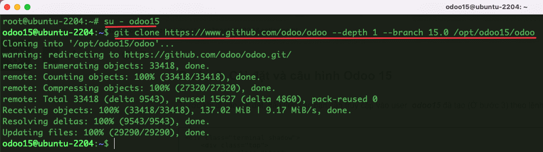 Hướng dẫn cài đặt Odoo 15 trên Ubuntu 22.04 5 Hướng dẫn cài đặt Odoo 15 trên Ubuntu 22.04