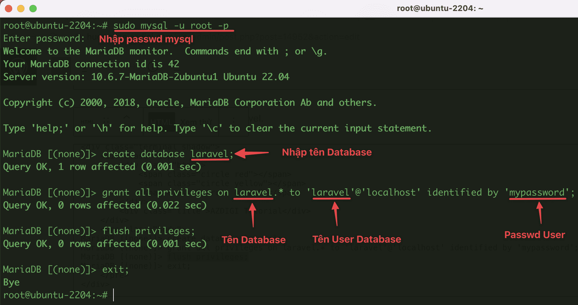 Hướng dẫn cài đặt Laravel trên Ubuntu 22.04 2 Hướng dẫn cài đặt Laravel trên Ubuntu 22.04
