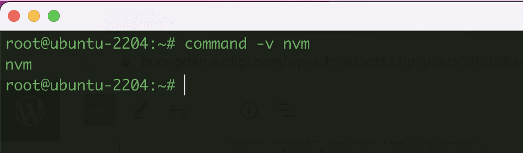 Hướng dẫn cài đặt Node.js với NVM trên Ubuntu 22.04 2 Hướng dẫn cài đặt Node.js với NVM trên Ubuntu 22.04