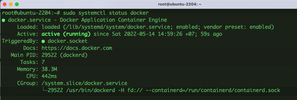 Cài đặt Docker và Docker Compose trên VPS Ubuntu 5 Hướng dẫn cài đặt Docker trên Ubuntu 22.04