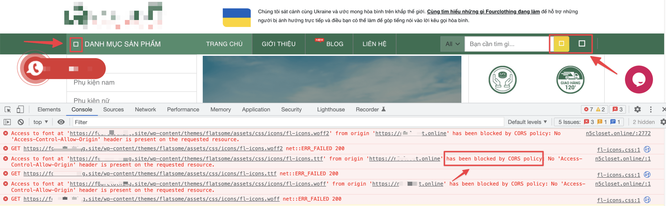 Hướng dẫn xử lý lỗi blocked by CORS policy trên WordPress 1 Hướng dẫn xử lỗi blocked by CORS policy trên WordPress