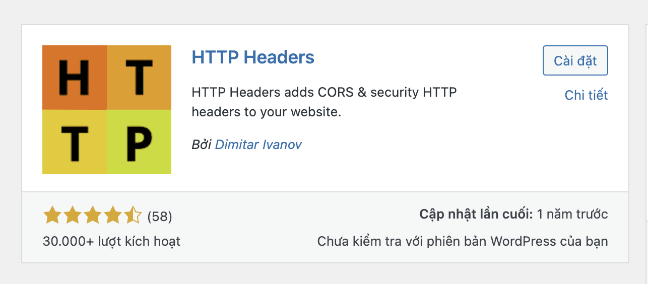 Hướng dẫn xử lý lỗi blocked by CORS policy trên WordPress 2 Hướng dẫn xử lỗi blocked by CORS policy trên WordPress