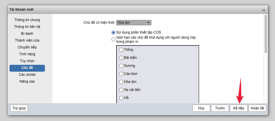 Hướng dẫn tạo tài khoản mail trên Zimbra Mail Server 13 CleanShot 2022 12 06 at 11.13.32