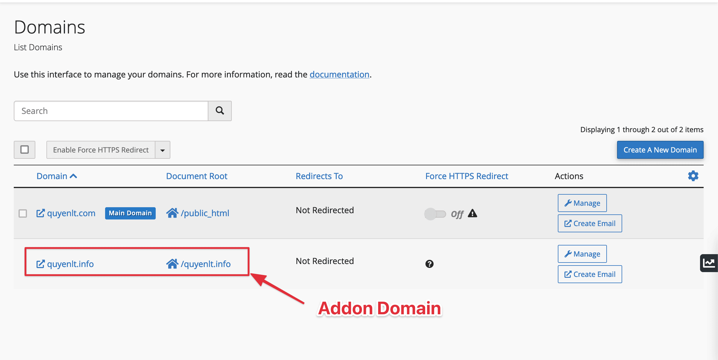 Hướng dẫn thêm Domain dạng Alias trên cPanel 4 CleanShot 2023 11 30 at