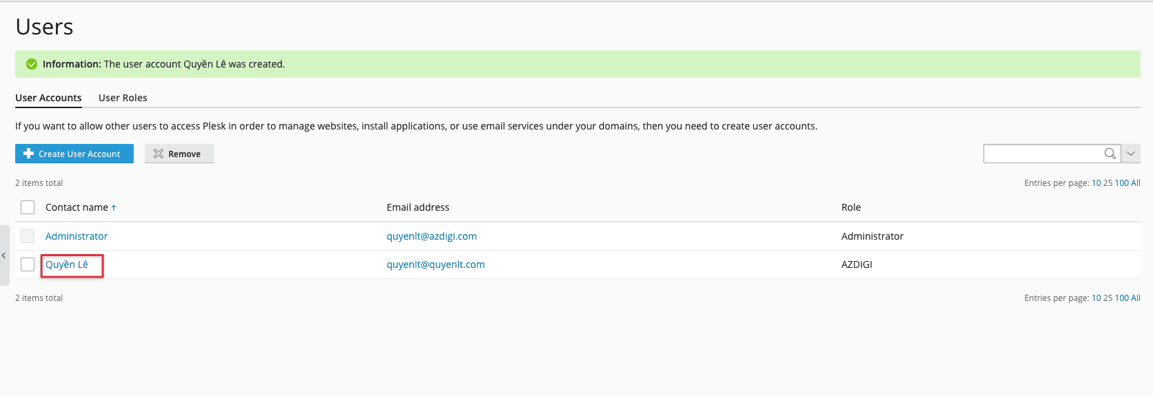 Hướng dẫn tạo User quản lý Website ở Plesk 13 CleanShot 2023 12 22 at 02.08.46