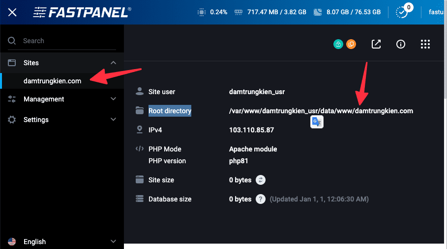 Hướng dẫn cài đặt ImunifyAV trên FastPanel 1 Hướng dẫn cài đặt ImunifyAV trên FastPanel