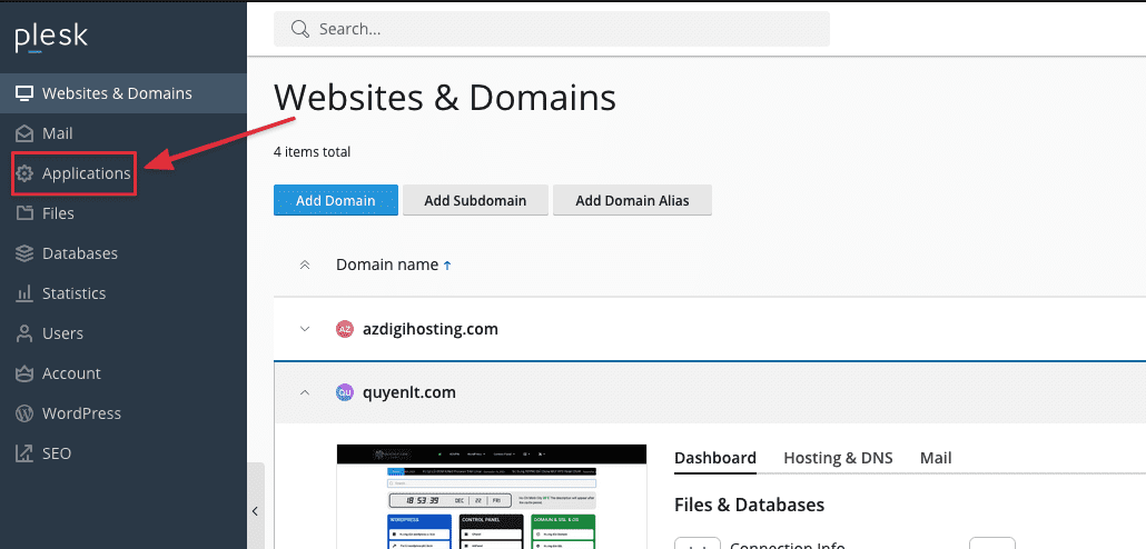 Hướng dẫn cài đặt WordPress trên Plesk 3 CleanShot 2023 12 23 at 02.33.45 edited
