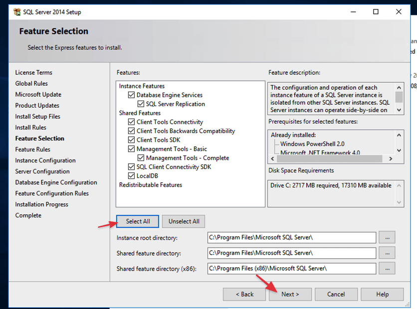 Hướng dẫn cài đặt SQL Server 2014 trên Windows Server 2016 7 CleanShot 2024 01 01 at 15.31.53