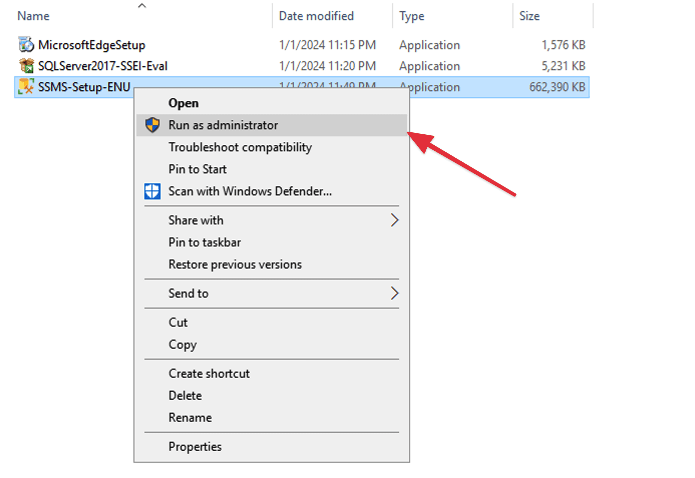 Hướng dẫn cài đặt SQL Server 2017 trên Windows Server 2016 9 CleanShot 2024 01 02 at