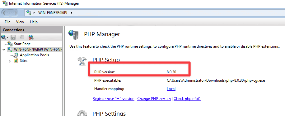 Hướng dẫn cài đặt WordPress trên IIS Window Server 22 CleanShot 2024 01 05 at 20.56.49