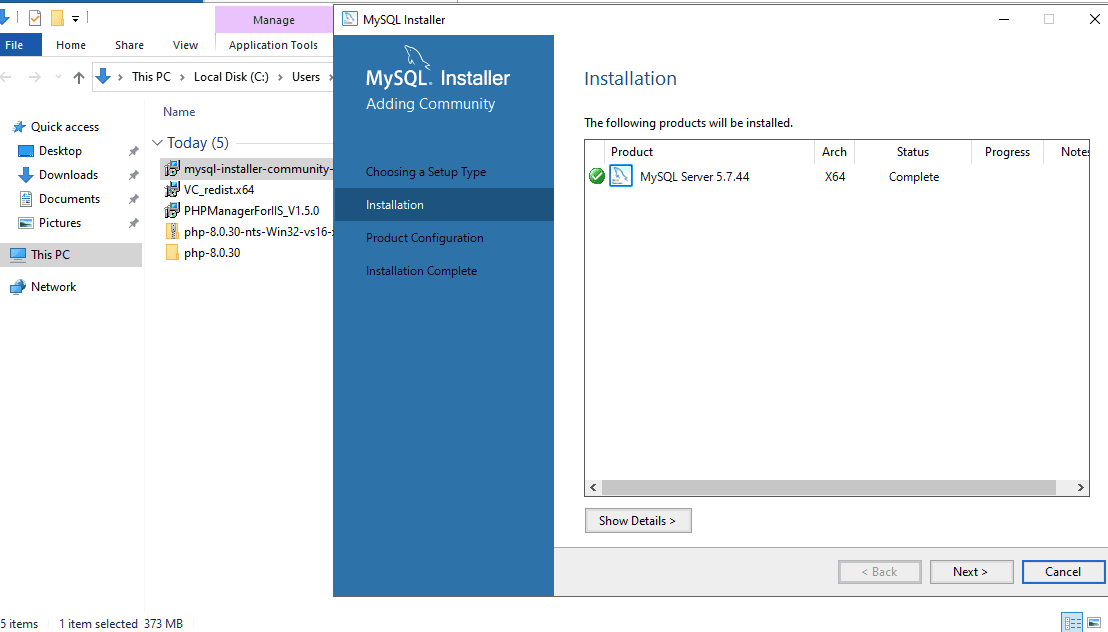 Hướng dẫn cài đặt WordPress trên IIS Window Server 24 CleanShot 2024 01 05 at 21.22.14