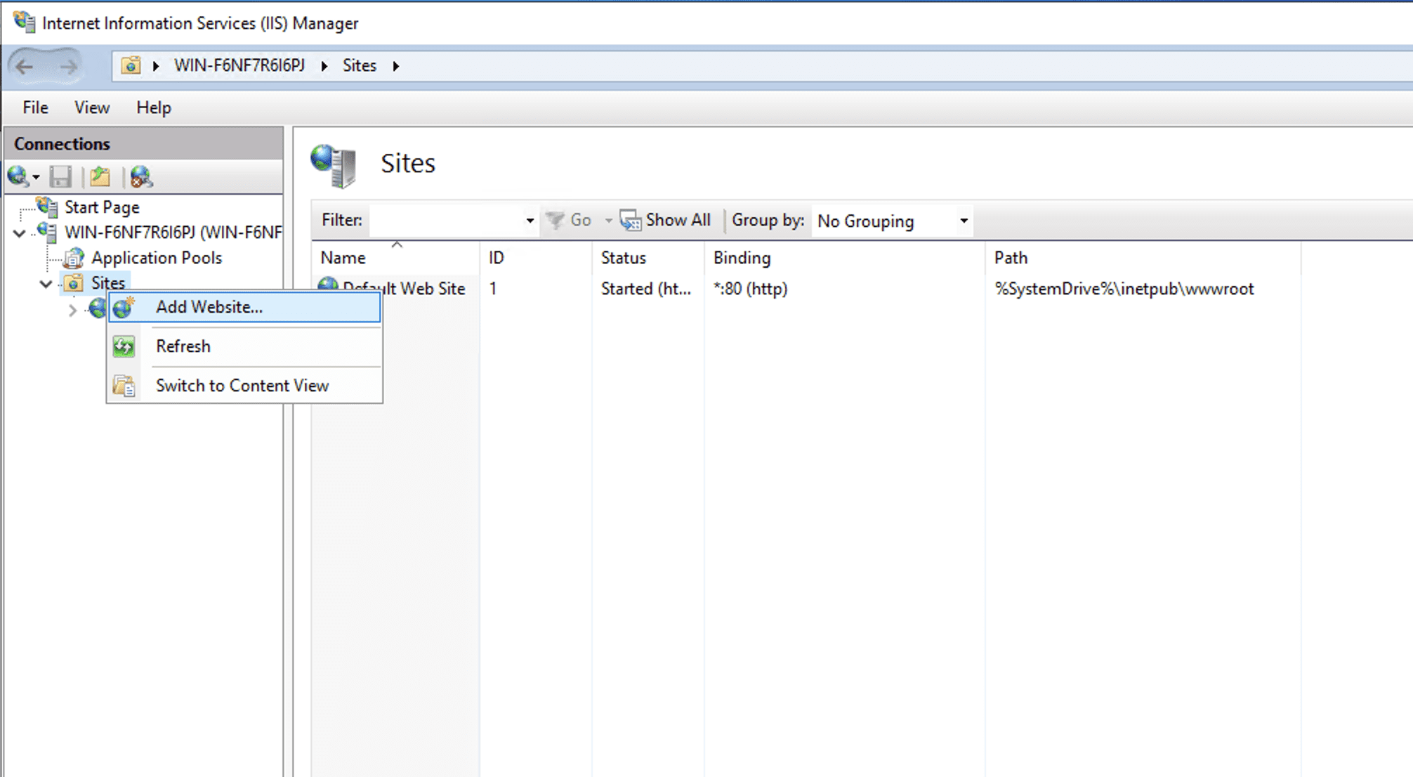 Hướng dẫn cài đặt WordPress trên IIS Window Server 39 CleanShot 2024 01 06 at