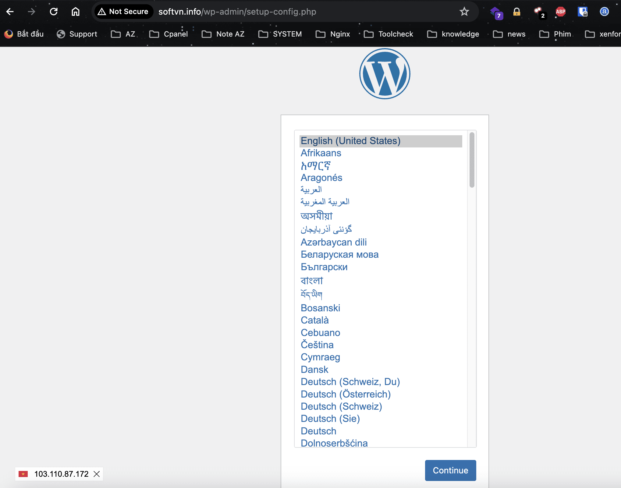 Hướng dẫn cài đặt WordPress trên IIS Window Server 44 CleanShot 2024 01 06 at