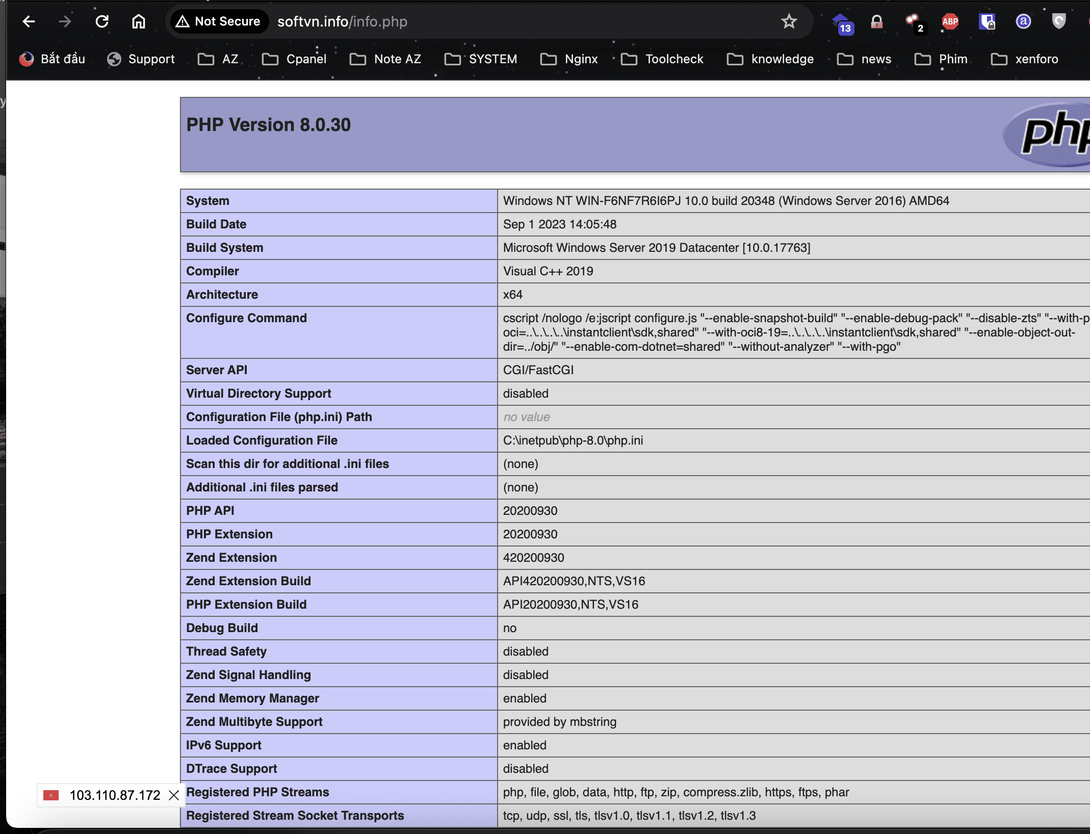 Hướng dẫn cài đặt WordPress trên IIS Window Server 48 CleanShot 2024 01 06 at