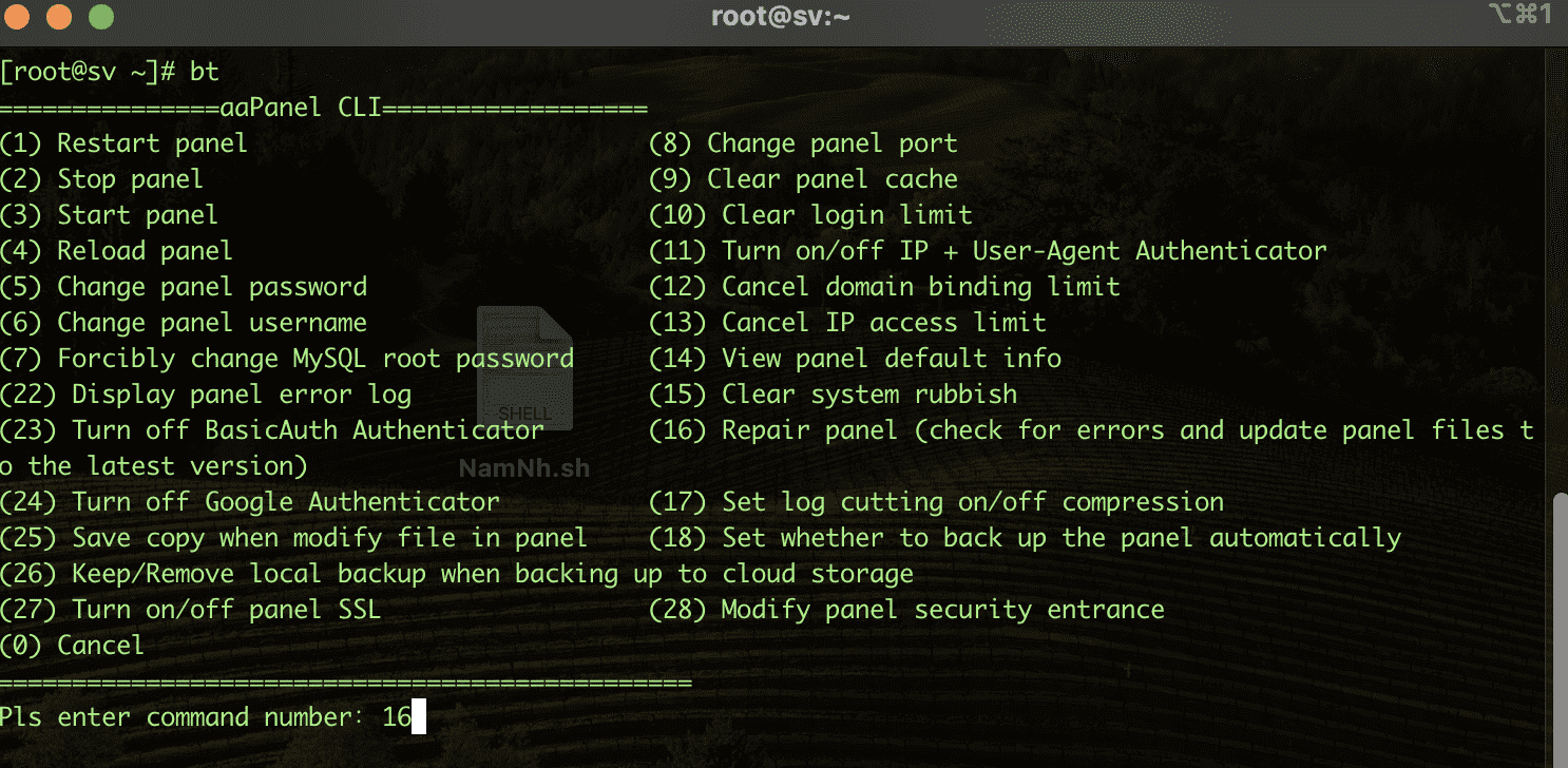 Hướng dẫn sửa lỗi OpenSSL.util trên aaPanel 2 CleanShot 2024 01 10 at