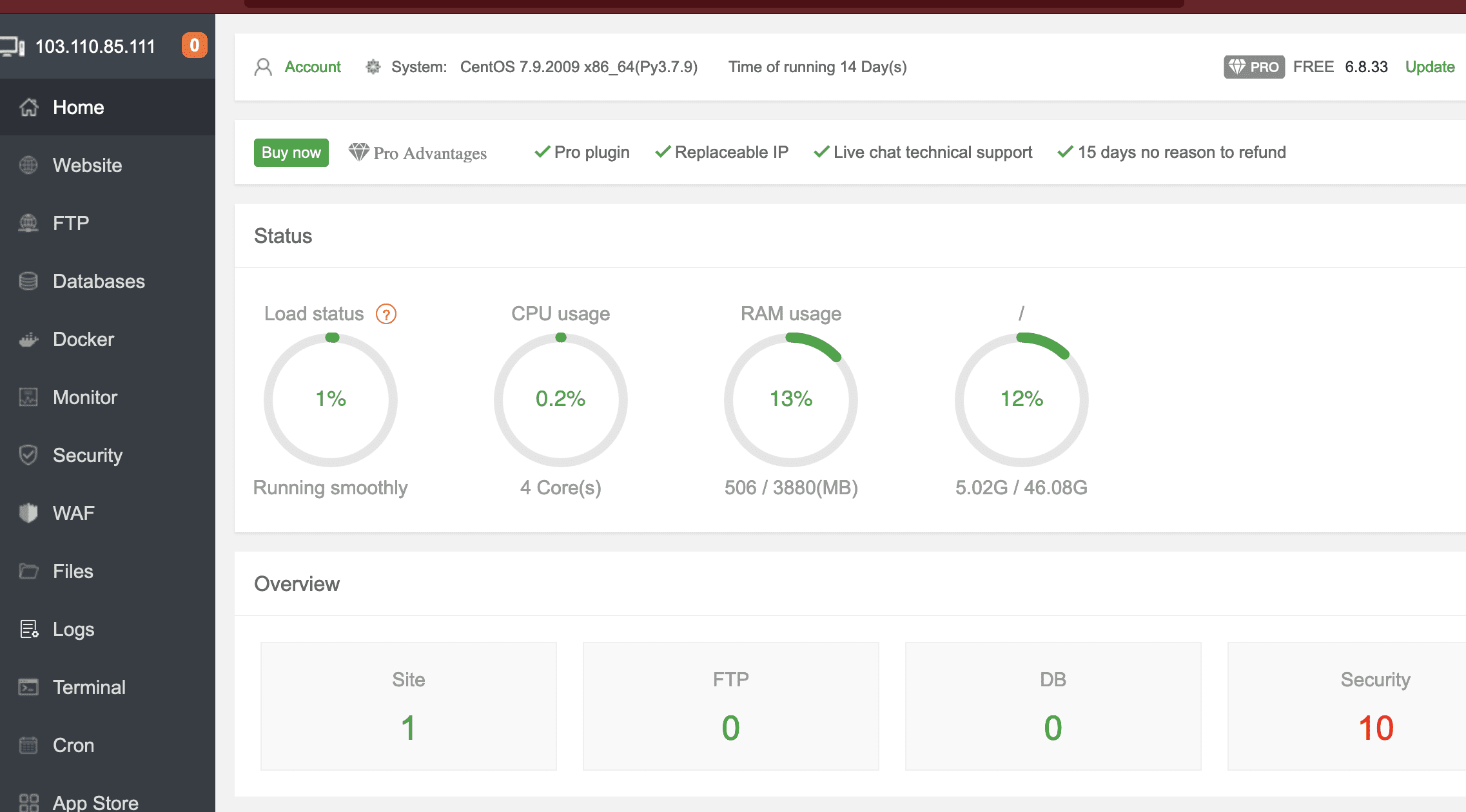 Hướng dẫn tạo cron kiểm tra và khởi động MySQL aaPanel 2 CleanShot 2024 01 12 at