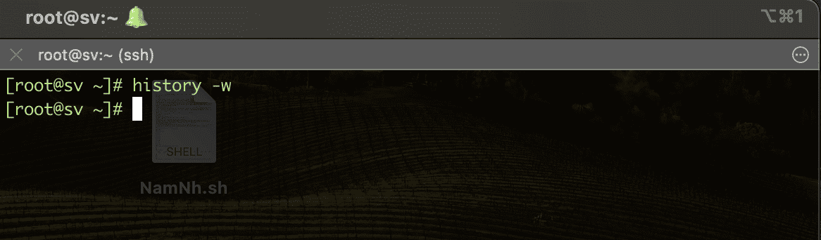 Sử dụng lệnh History trong Linux 6 CleanShot 2024 01 15 at