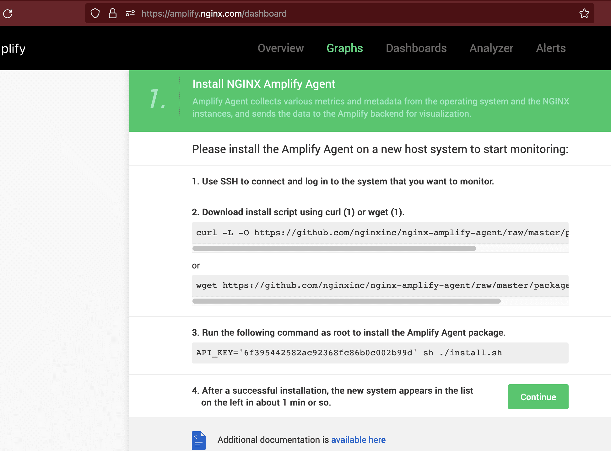 Cài đặt Monitoring Nginx Amplify trên aaPanel 2 CleanShot 2024 01 29 at