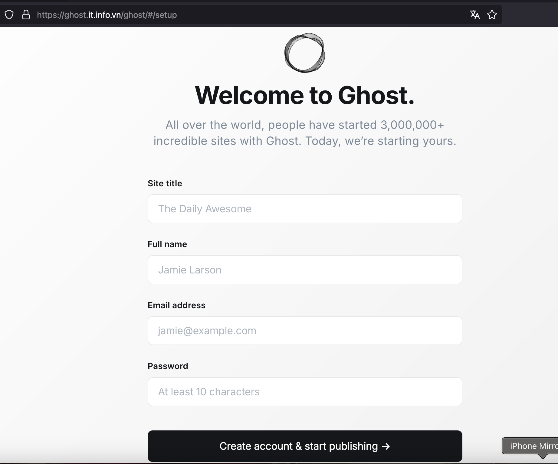 Hướng dẫn cài Ghost CMS trên hosting cPanel 21 Hướng dẫn cài Ghost CMS trên hosting cPanel