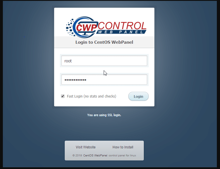 Hướng dẫn cài đặtCentOS Web Panel lên máy chủ CentOS