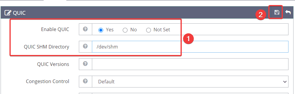 Kích hoạt QUIC (HTTP/3) trên OpenLitespeed 7 Kích hoạt QUIC (HTTP/3) trên OpenLitespeed