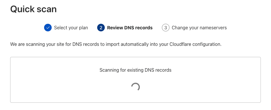 CloudFlare là gì? Cách kết nối CloudFlare với Website 11 scan DNS