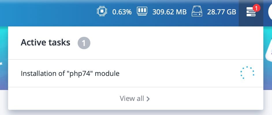 Hướng dẫn cài đặt nhiều phiên bản PHP trên FASTPANEL 8 Screen Shot 2020 09 23 at 10.15.38 AM