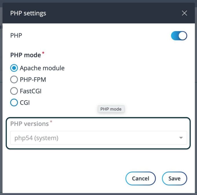 Hướng dẫn cài đặt nhiều phiên bản PHP trên FASTPANEL 1 Hướng dẫn cài đặt nhiều phiên bản PHP trên FASTPANEL