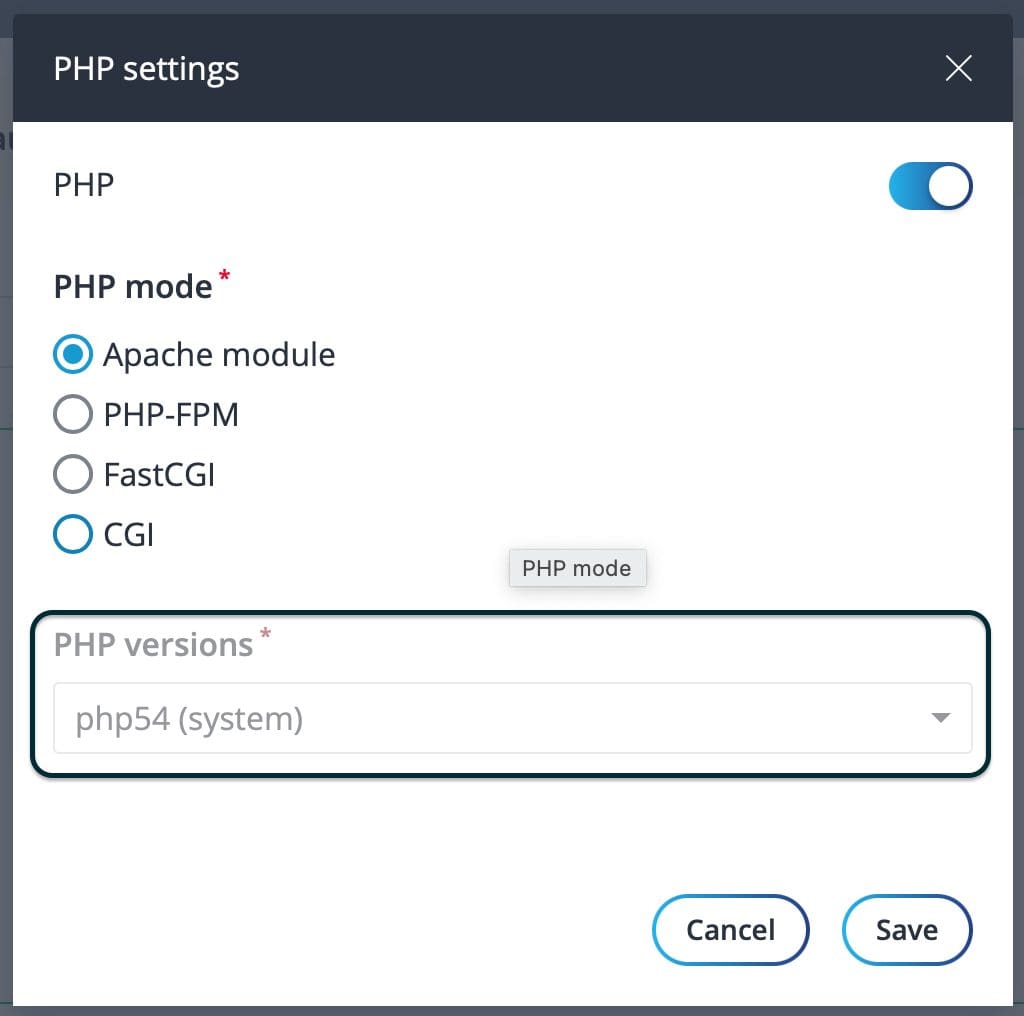 Hướng dẫn cài đặt nhiều phiên bản PHP trên FASTPANEL 2 Screen Shot 2020 09 23 at 8.45.29 AM 1