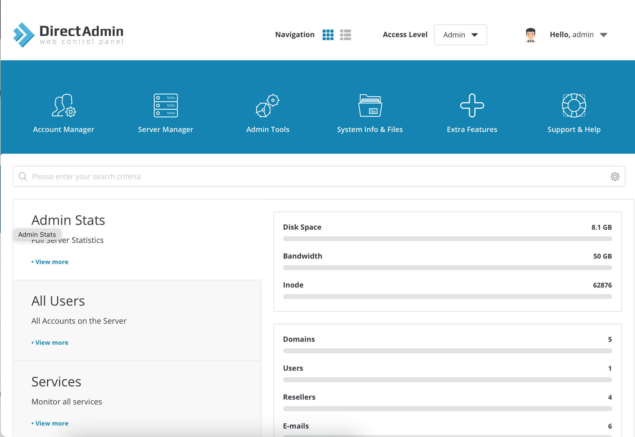 Tăng dung lượng tải lên File Manager DirectAdmin 3 Screen Shot 2020 12 24 at 2.05.31 PM