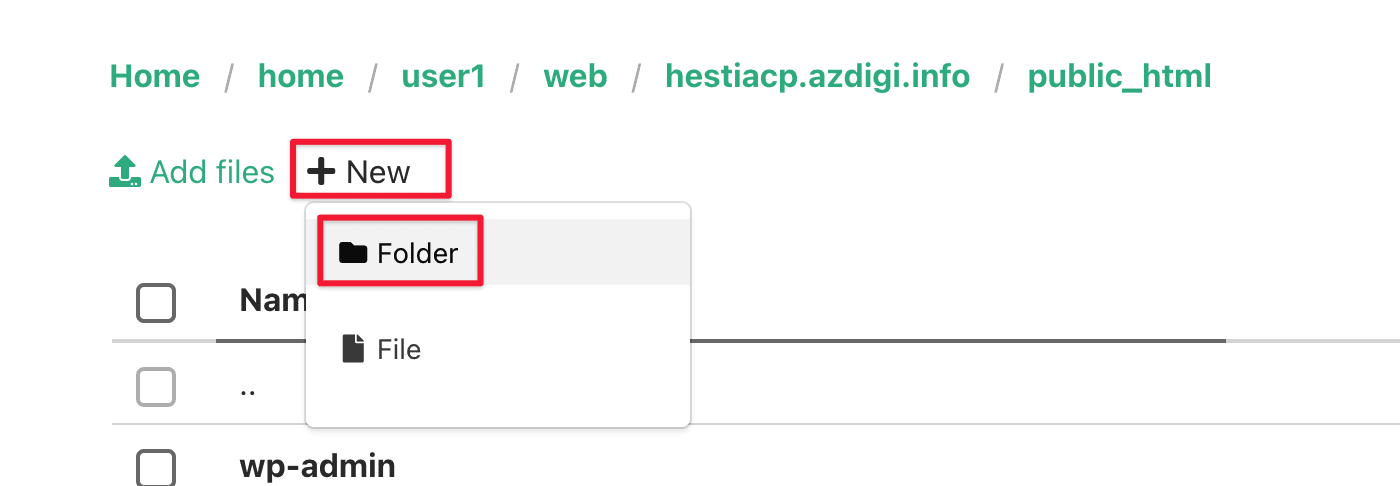 Hướng dẫn sử dụng File Manager trên HestiaCP 5 sử dụng File Manager trên HestiaCP