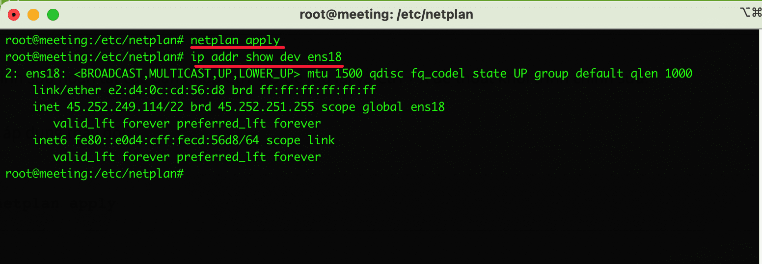 Hướng dẫn cấu hình Static IP trên Ubuntu và AlmaLinux 4 cấu hình IP Static trên Ubuntu