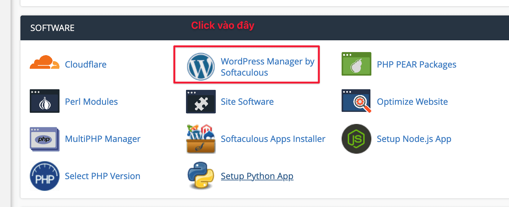 Clone website bằng WordPress Manager